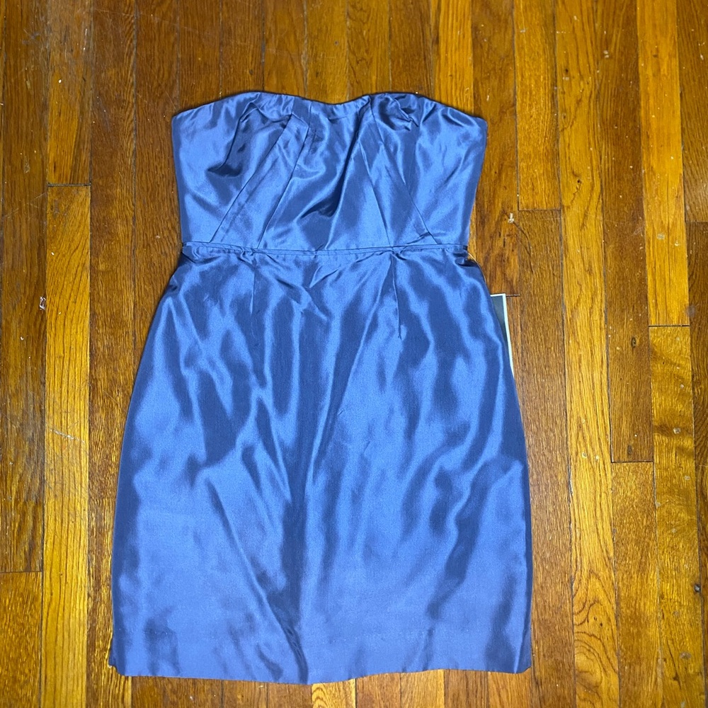 J Crew Alexia Strapless Silk Dress Size 10 wedding Summer Dress formal
